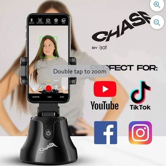 Bluetooth CHASE BY IJOY Face/object tracking tripod New in Box - Picture 7 of 11